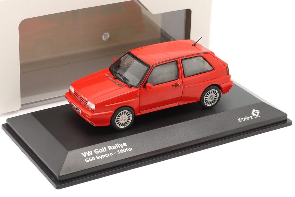 Solido 1/43 Volkswagen Golf Rally 1989 Red SOLIDO GOLF RALLY S4311301