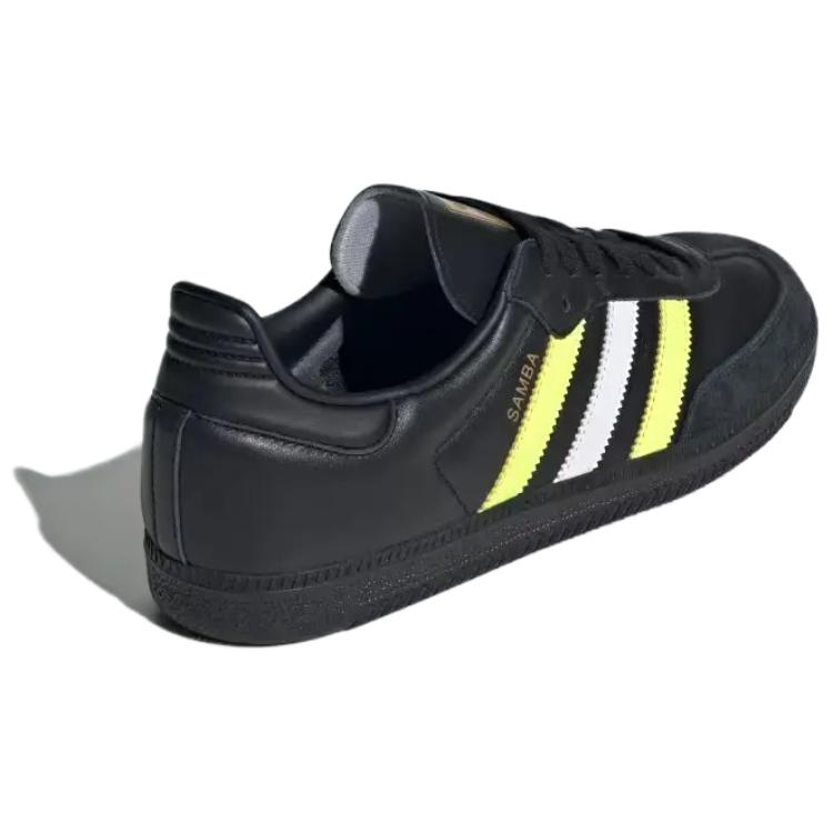 Adidas Samba OG Schwarz Solar Gelb Unisex Sneaker Core-Black Matt-Gold ID1380