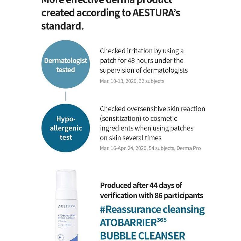 AESTURA - Ato Barrier 365 Bubble Cleanser