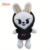 Skzoo Schlüsselanhänger Plüschtier Kawaii Skzoo Stray Wolf Plüsch Cartoon Stofftier Puppe Kawaii Begleiter Spielzeug Kindergeschenk!