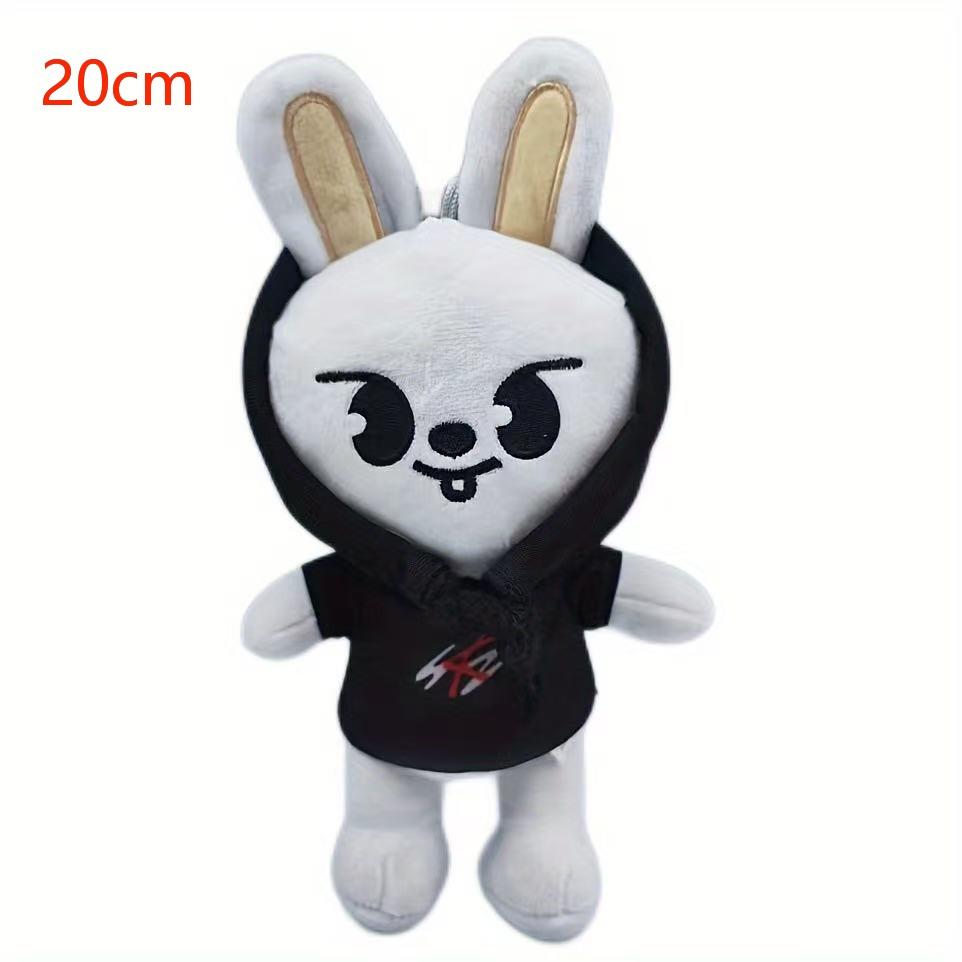 Skzoo Schlüsselanhänger Plüschtier Kawaii Skzoo Stray Wolf Plüsch Cartoon Stofftier Puppe Kawaii Begleiter Spielzeug Kindergeschenk!