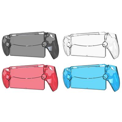 Transparent Gaming Console Controller Sleeve Skin Anti-Scratch PC Game Machine Grip Shell Case Washable for Playstation Portal