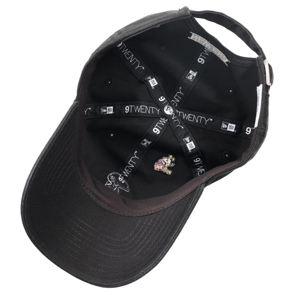 [New Era] Cap 9TWENTY Snoopy collaboration black FREE 920ES PEANUTS SNOOPY FELT PATCH BLK