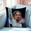 Heißer Fußballstar Magie Modric Quadratisch Beidseitig bedruckt Kissenbezug Schlafzimmer Nachttischkissen Sofakissenbezug