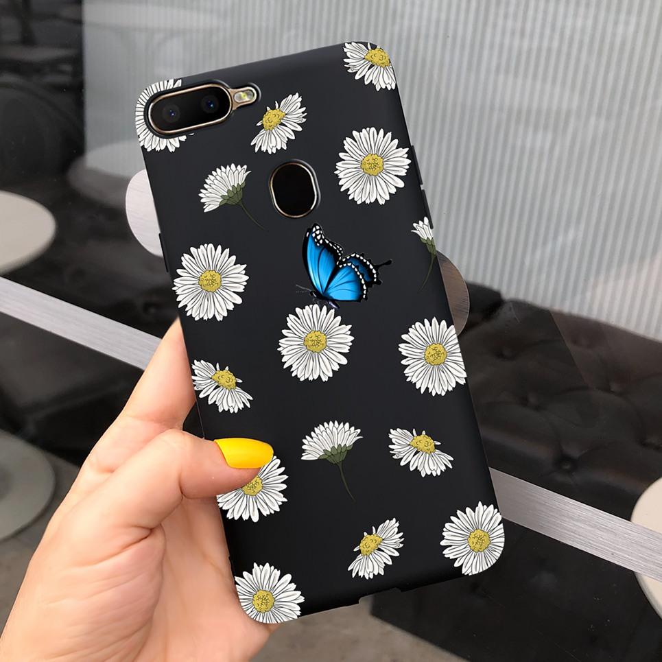 Pattern Phone Case For Oppo A5s OPPO AX5s Case Shockproof Matte Protection Back Cover For OppoA5s CPH1909 Silicone Capa OppoAX5s