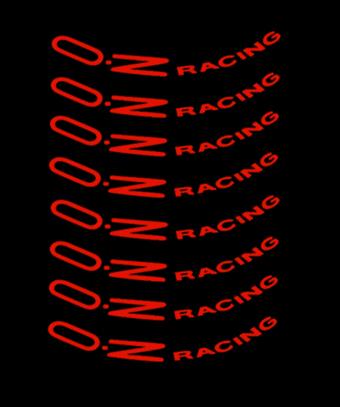 8PCS Reflective Car Wheel Rim Sticker For OZ RACING Volkswagen 4UGEX BMW Porsche Ford