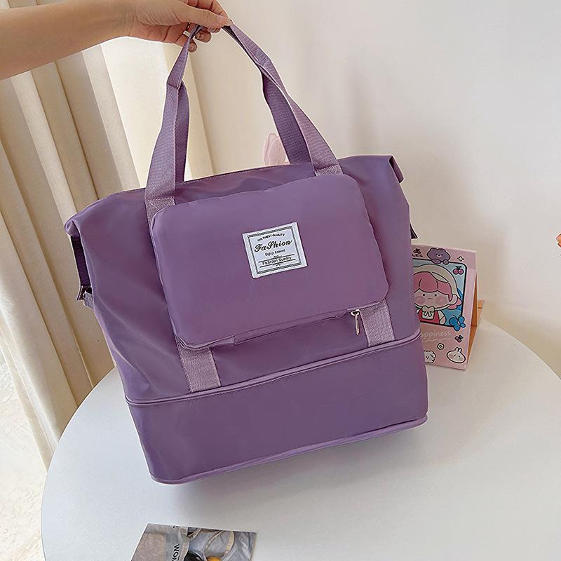 TS JYL laptop bag,Foldable Wheel Travel Bag Multi-Function Storage Expanded Luggage Bag
