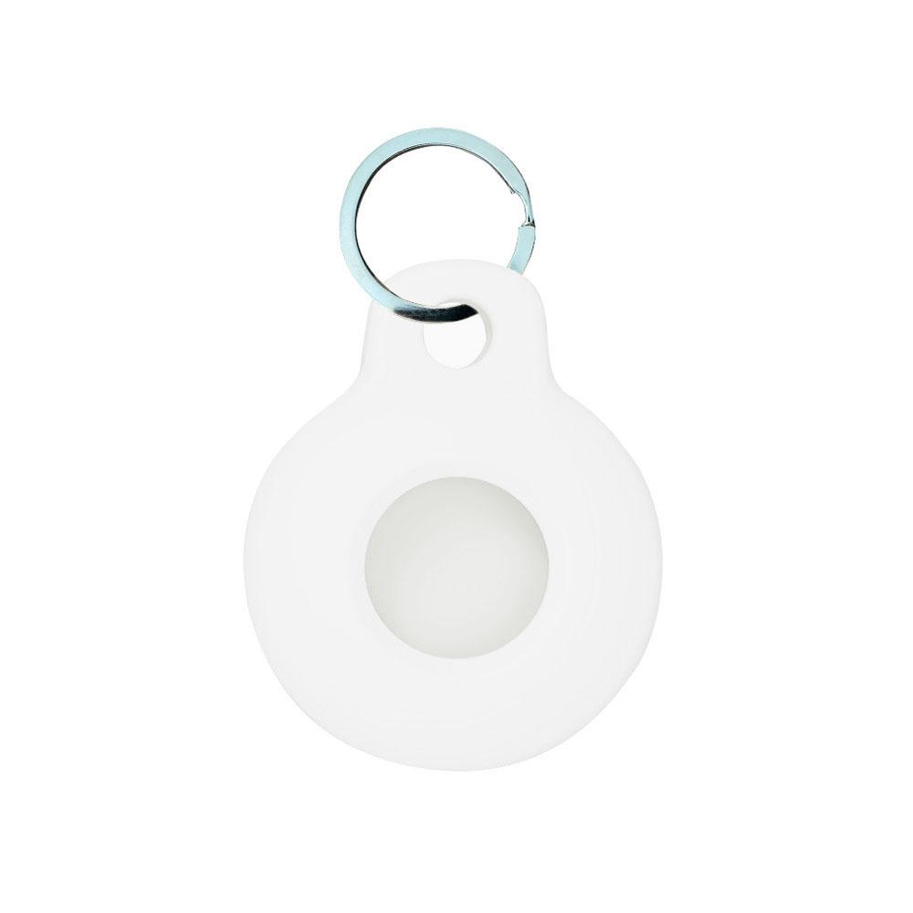 Silicone World AirTags Silicone Case Portable Anti-lost Protective Sleeve For Apple Airtag Hangable Keychain Locator Tracker