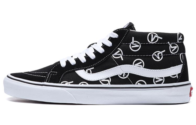 Vans SK8 Mid Logo Black White VN0A391F2C7 35