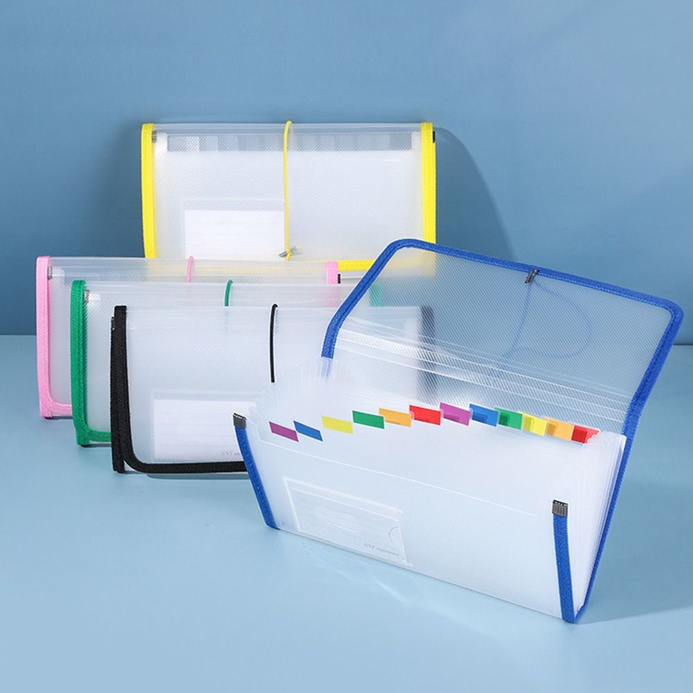 Classification B6 File Folder Strap Design Document Organizer Bill Storage Bag  Entrance Decoration