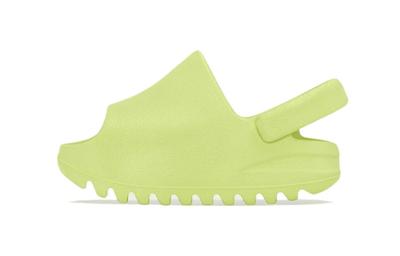 Yeezy Slide Glow Green 2022 Infants HQ4119