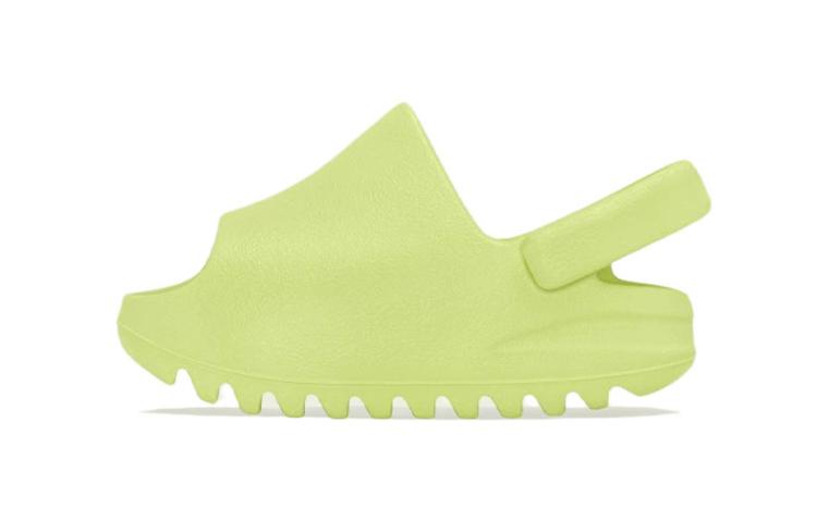 Adidas Yeezy Slide Glow Green 2022 Infants HQ4119 23