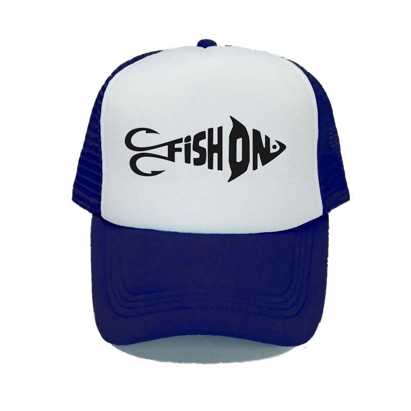 Animal Fish Farm Snapback Trucker Hat Cap Jalan Kuari Fisherman Bone Dad Hats Original Mike Trout Fish Mesh Hunting Hat YY339