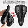 Bike Saddle Cover Silicone Padded Waterproof Bike Seat Cover Improved Comfort Breathable Anti-Slip Bicycles Seat Cushion