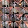 Silver Needle Full Diamond Irregular Earrings Exquisite Luxury Design Earrings Niche Fashion Versatile Earrings Wholesale