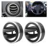 RV Air Conditioner Vent 2 Pcs Adjustable Roof Round Vent Ventilation Outlet for Car Yacht Bus Truck