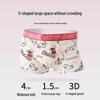 Men's Cute Cartoon Boxer Briefs - Pink Cotton Boyfriend Shorts