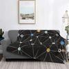 Bitcoin Astronaut Fishing Blanket Soft Flannel Fleece Warm BTC Hodl Space Cryptocurrency Throw Blankets for Bed Sofa Bedspreads