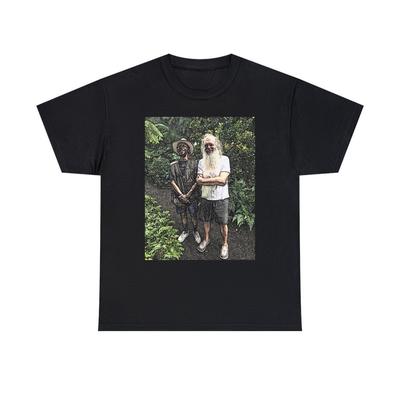 T-Shirt Unisex Manica Corta in Cotone Pesante con Stampa Grafica Artistica JPEGMAFIA Rick Rubin