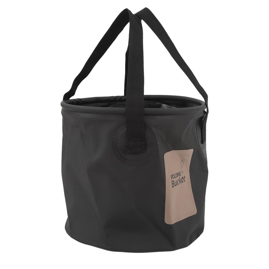 Faltbarer Eimer 10L Hochtemperaturbeständig Tragbarer Faltbarer Wassereimer mit Griff für Camping Angeln Picknick