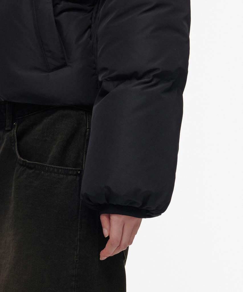 Musinsa Standard Woman Women'S Down Puffer Crop Padded Jacket [Black]