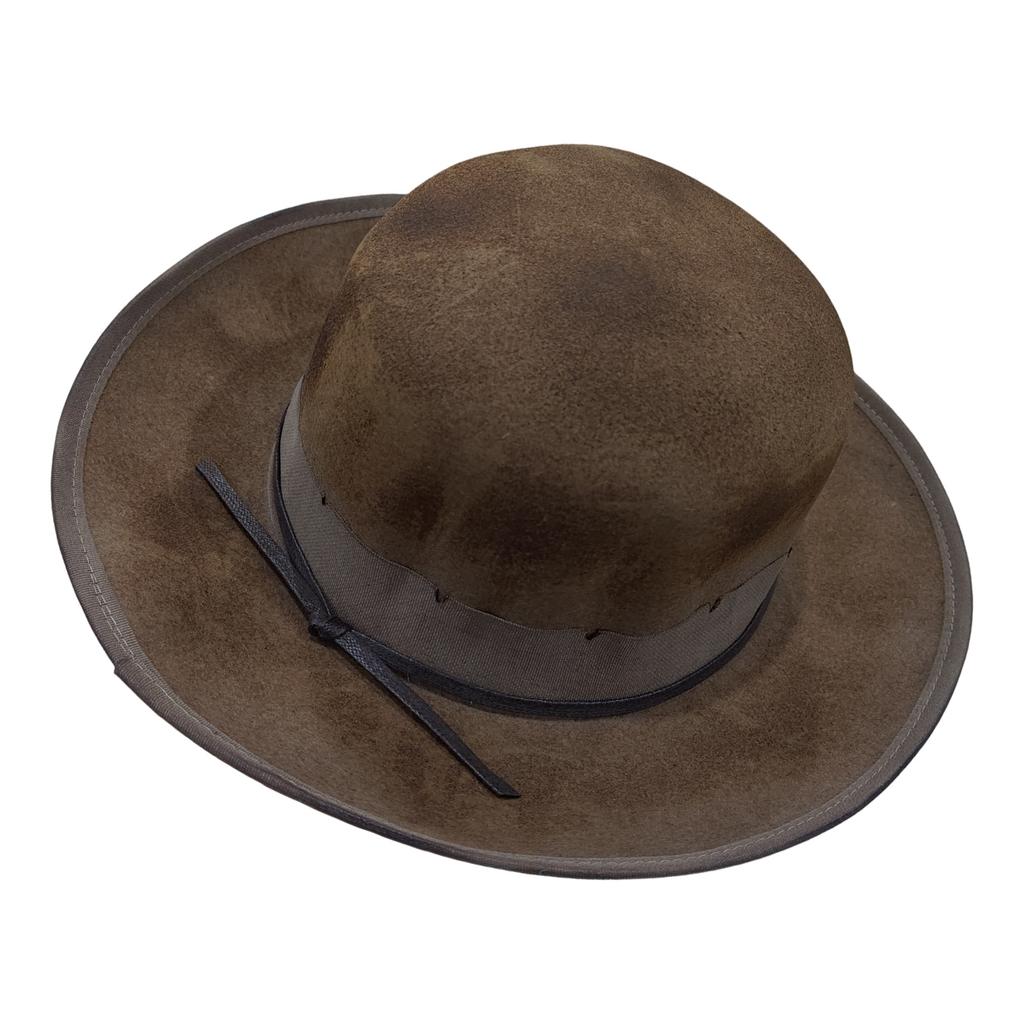 Cappello Homburg Classico Cappello a Cilindro Cappello Panama Regalo per Fidanzato Cappello a Cilindro Costume da Cowboy per Raduni all'Aperto