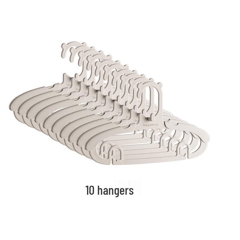 Custom Children's Multi-functional Retractable Hanger with Trouser Clips