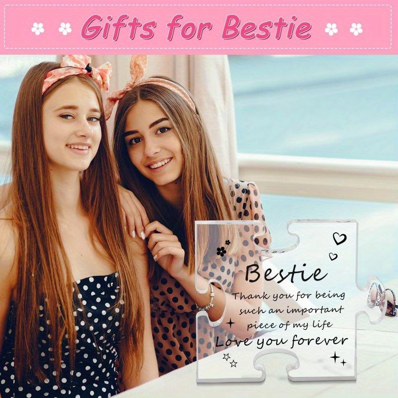 Bestie Friendship Puzzle - Heartfelt Acrylic Gift for BFFs & Sisters