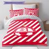 Hapoel Jerusalem Pattern Bedding Set Quilt Cover Pillowcase Home Decor Gift (1 * duvet cover + 2 * pillowcase, without core)