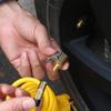Samochód Auto Mosiądz 8mm Opona Koło Opona Uchwyt Powietrzny Inflator Pompa Zawór Klips Zacisk Złącze Adapter Akcesoria Samochodowe Do Kompresora