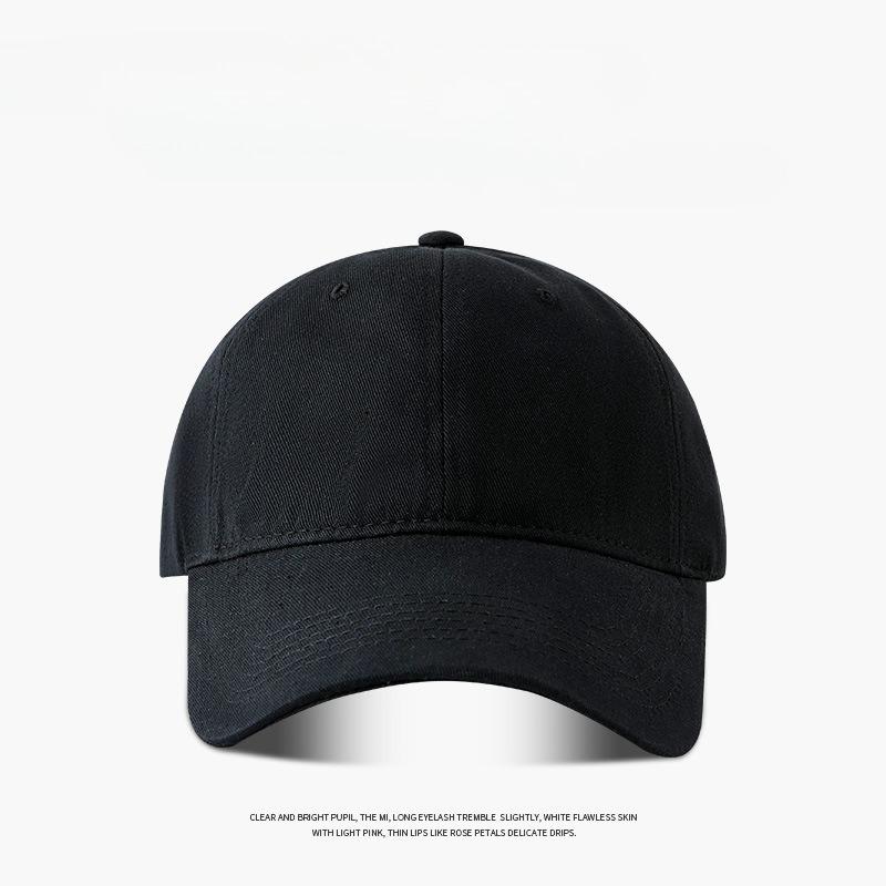 New Large Size 65Cm Solid Color Cotton Baseball Cap Man And Women Four Seasons Outdoors Adjustable Snapback Hip-Hop Hat
