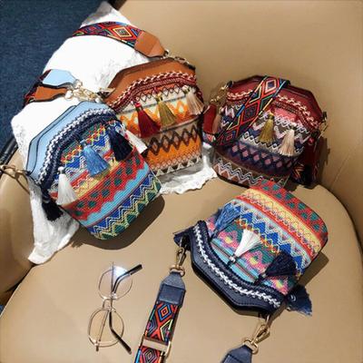 Travel Backpack Ethnic Style Female Backpack Shoulder Bag Width 19cm Next 15cm Height 20cm Thickness 10cm