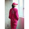 THE GREEN LAB Essential Crop Long Sleeve Tee [Pink]