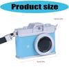 Miniature Camera Pendant Keychain With Light And Sound Detail Compact Size Ornament For Daily Use Gifting
