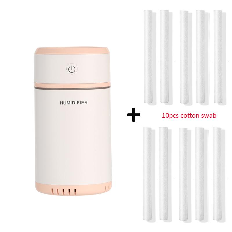 Creative Pull-out Design Air Humidifier With Led Lights Ultrasonic Cool Mist Maker Air Purifier For Car Mini Usb Aroma Diffuser