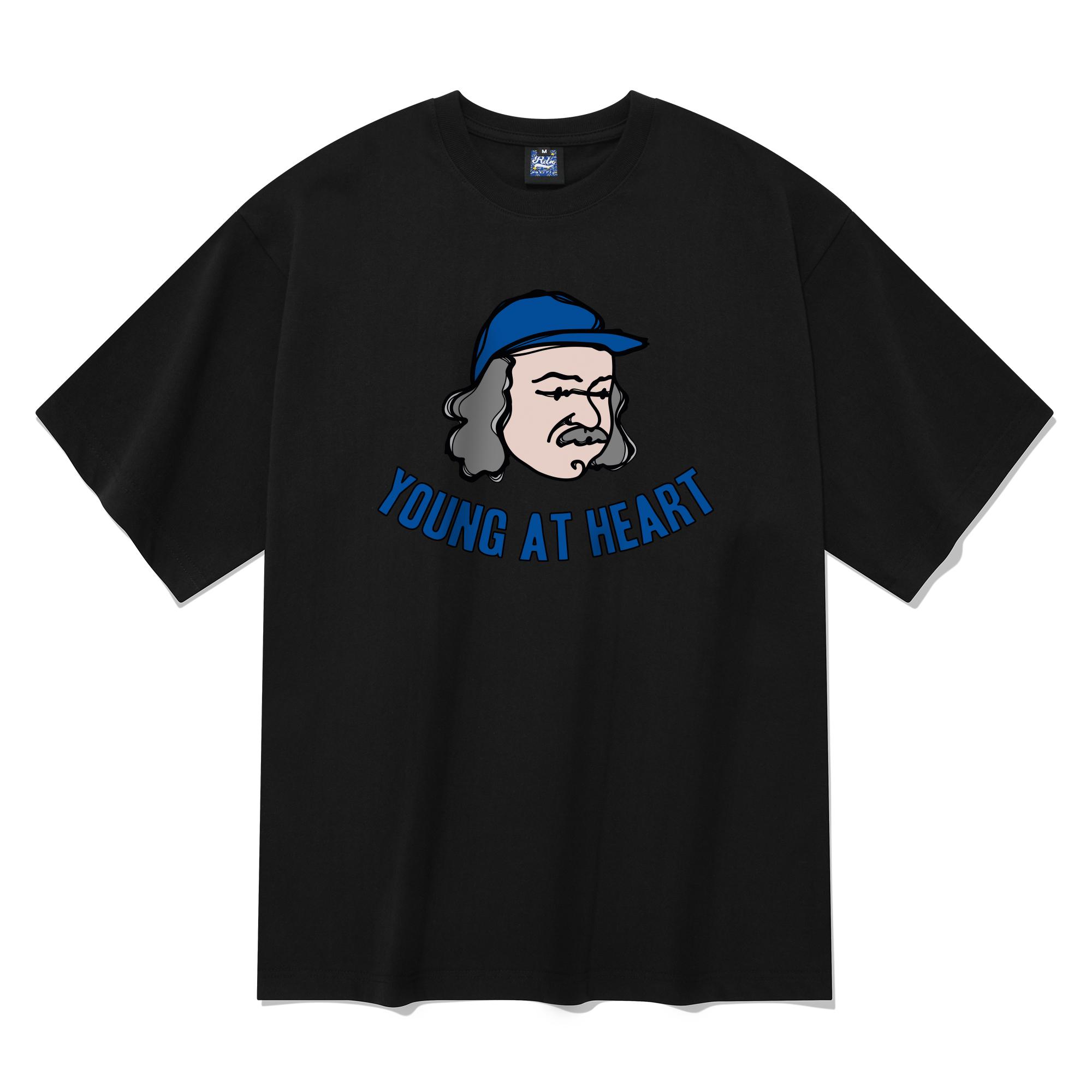 Radineo Young At Heart Short Sleeve T-Shirt Black L