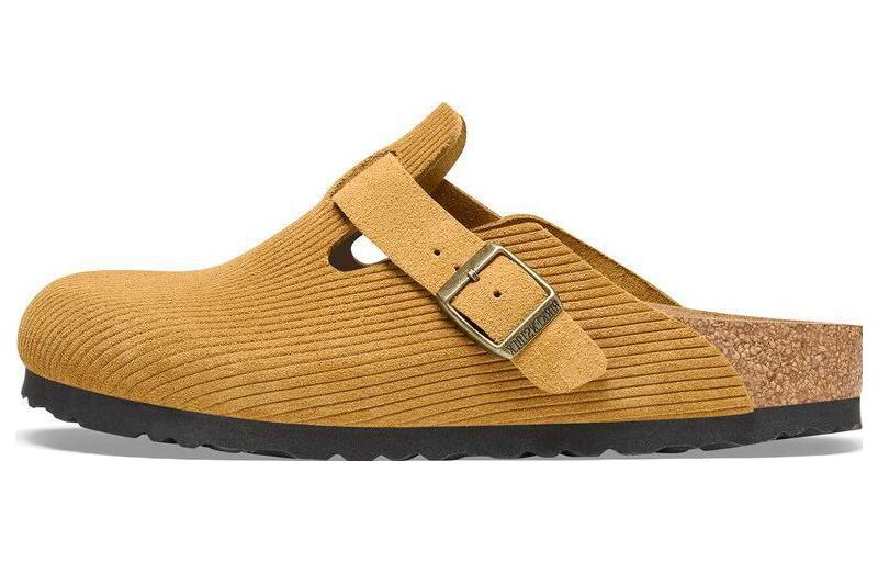 Бостон Birkenstock Замша Тисненая Вельвет Пробка Коричневый 1026155 41