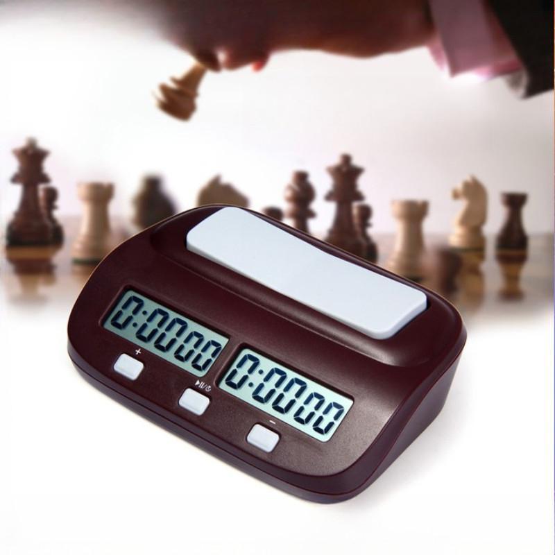 3-i-1 Lättviktig Professionell Speltimer Mångsidig Schackklocka Bärbar Digital Schacktimer