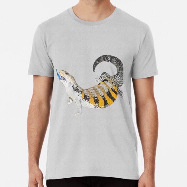Blue Tongue Skink TShirt Made in Australia Unisex T-Shirt XXXL