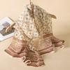Elegant Chiffon Scarf for Women Versatile Scarf Sun Protection Decorative Scarves Fashion Lady