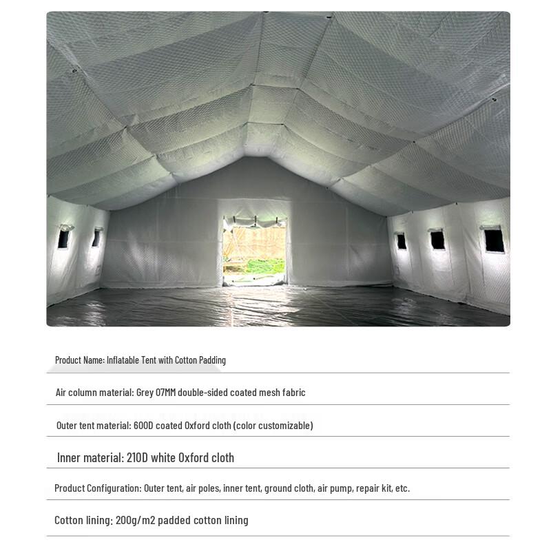 Stealth Leopard Inflatable Camping Tent & Accessories