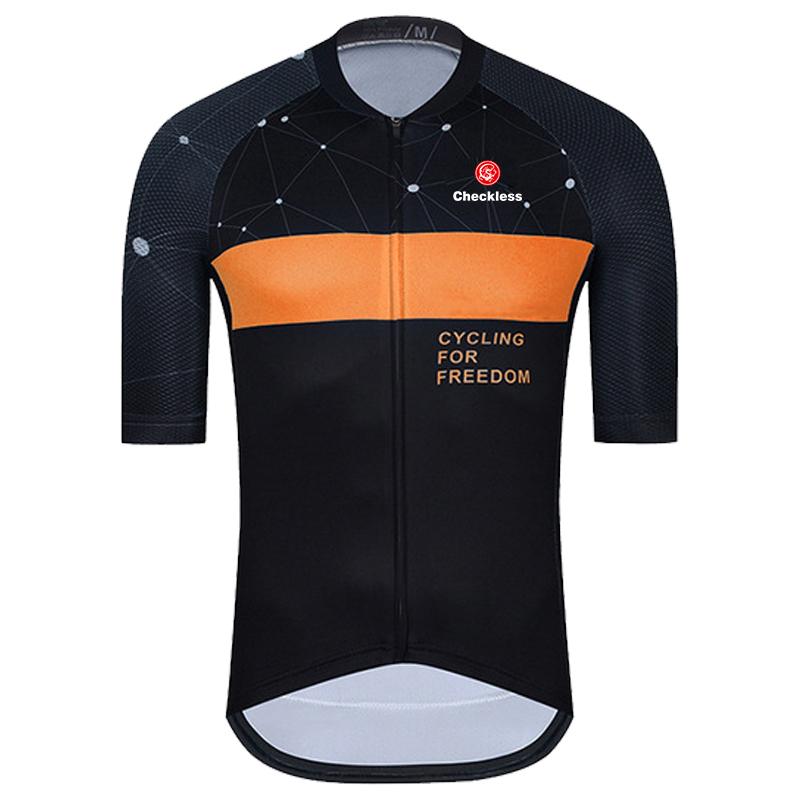 2022 New Mountain Bike Riding Clothes Summer Quick-drying Breathable Round Neck Cycling Shirt Road Bike Short-sleeved Top