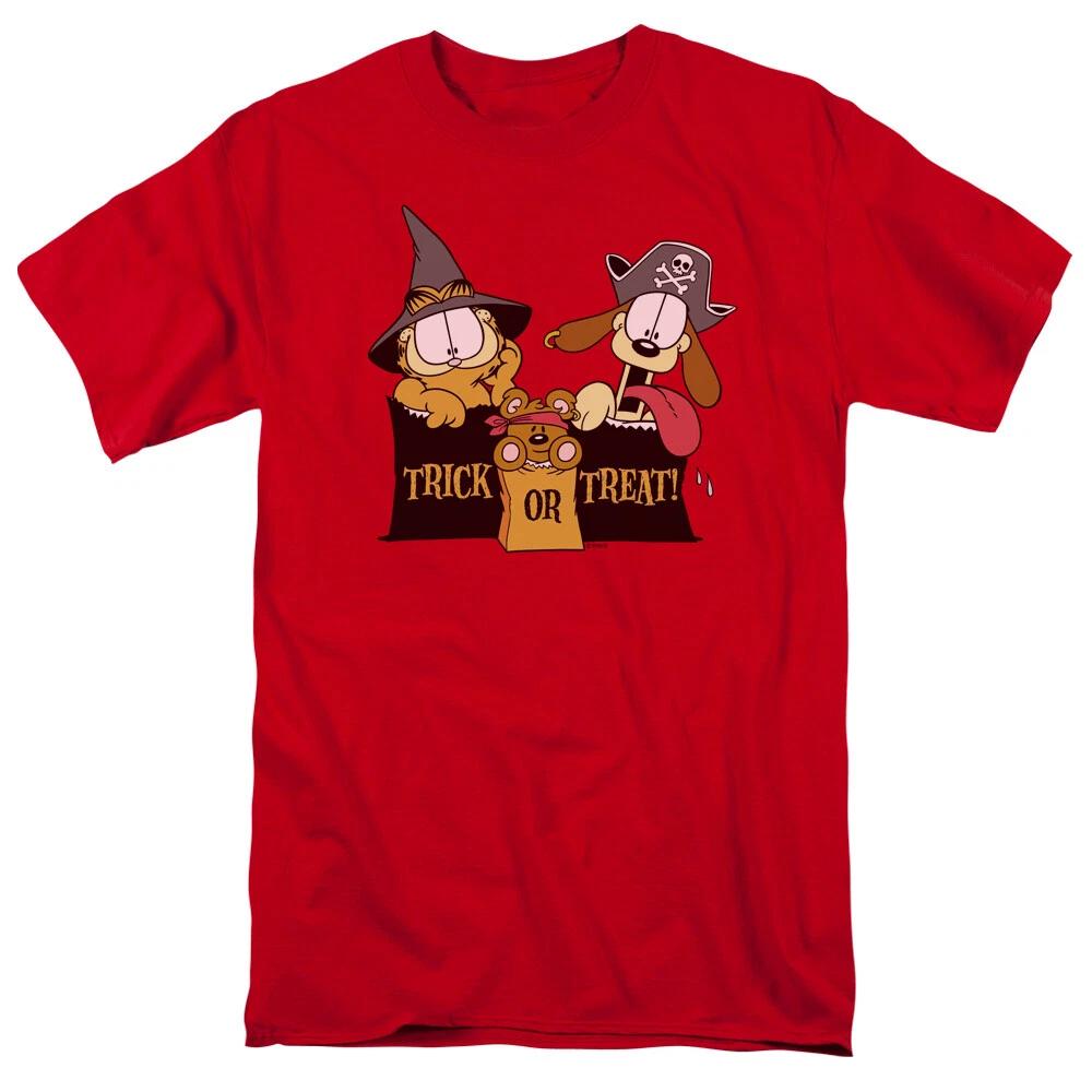 Garfield  Trick Or Treat  T-Shirt - Regular or Tank - to 5X 3XL