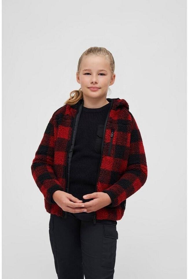 Куртка Brandit Teddyfleecejacket Капюшон 1-St красный schwarz