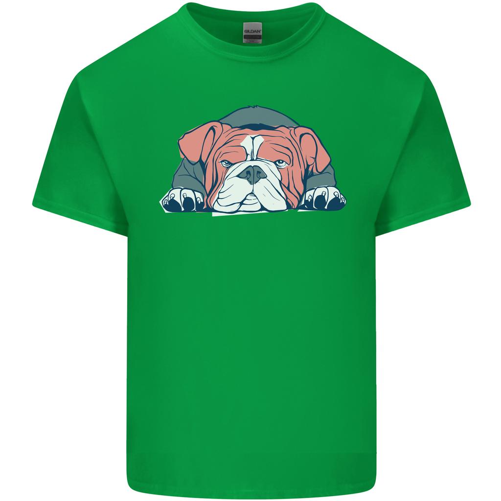 Dogs English Bulldog Unisexs Light Cotton TShirt