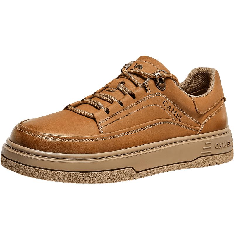 CAMEL Men s Suede Urban Retro Low-Top Casual Skate Shoes G15A136034 EU 38