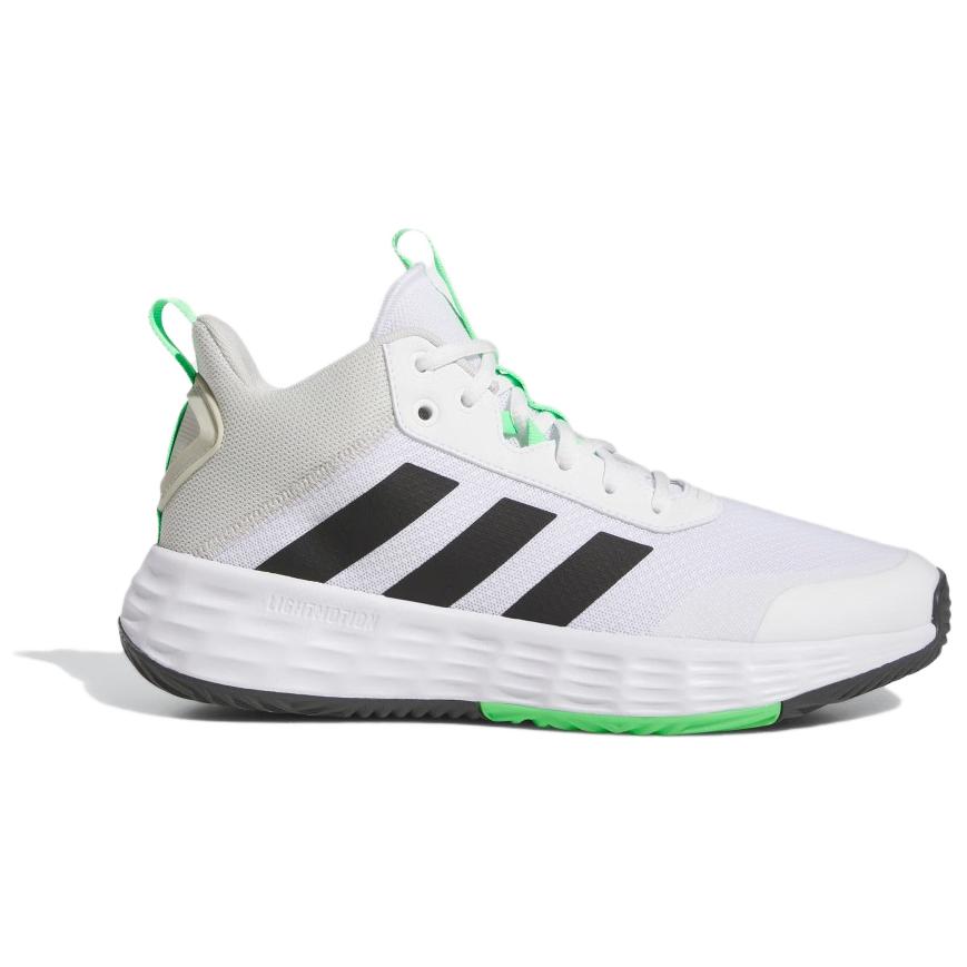 Adidas Own The Game 2.0 Fashion Versatile Mid-Top Basketball Shoes Men Sneakers White Black Green IG6249