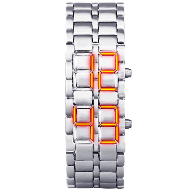Lava LED Digital Couple Bracelet Watch - Creative Fashion Hot Sale