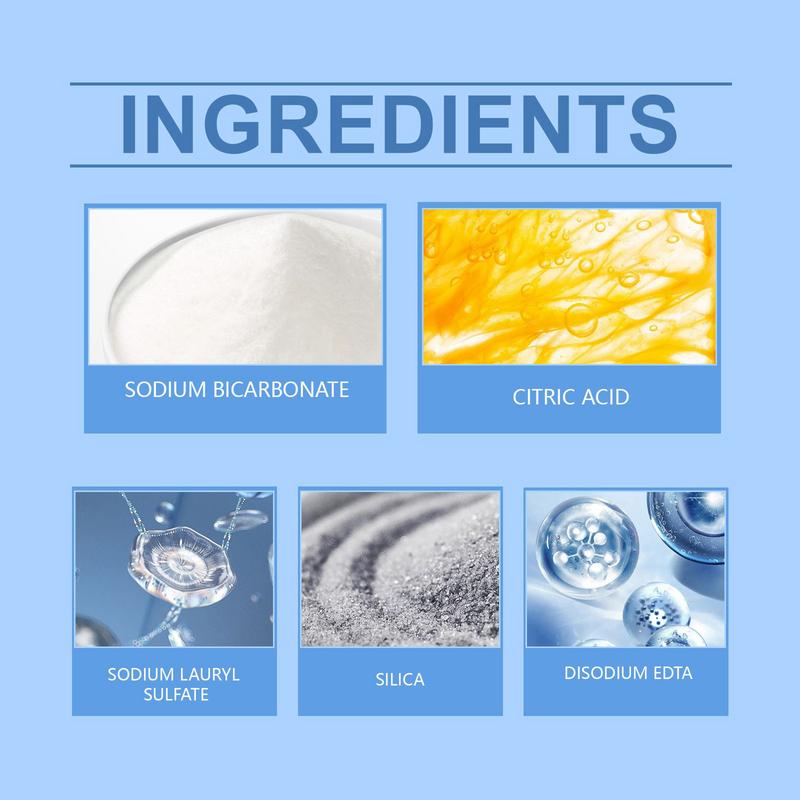 Foaming Bowl Toilet Cleaner Bowl Powder For Bathroom Sink Cool Deep Foam Packs With Food-Grade Formula For Household Use