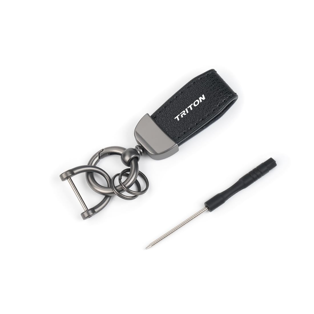 [CONOYYER] Triton Applicable Car Keychain Lost Prevention Car Key Chain Length: 7.5cm